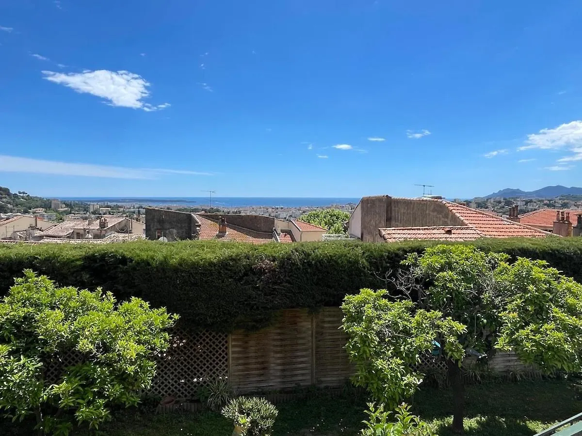 Vila Architect'S House 100M2 Sea View, Terraces 35M2 Le Cannet